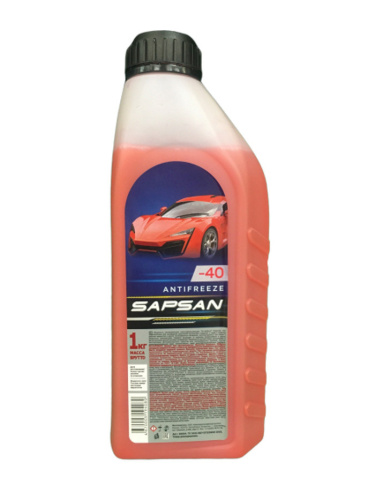 Антифриз Sapsan Red G12+ 1кг