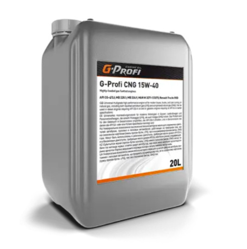 G-Profi CNG API CG-4/SJ 15W-40 20л