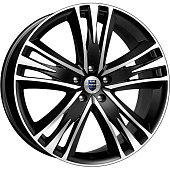 КиК Атлас 8.5x20/5x114.3 ET40 D66.1 алмаз_черный