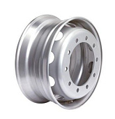 Колесо дисковое STEGER 9,00x22,5 10x335 ET175 D281 T14 внутренний вентиль Silver